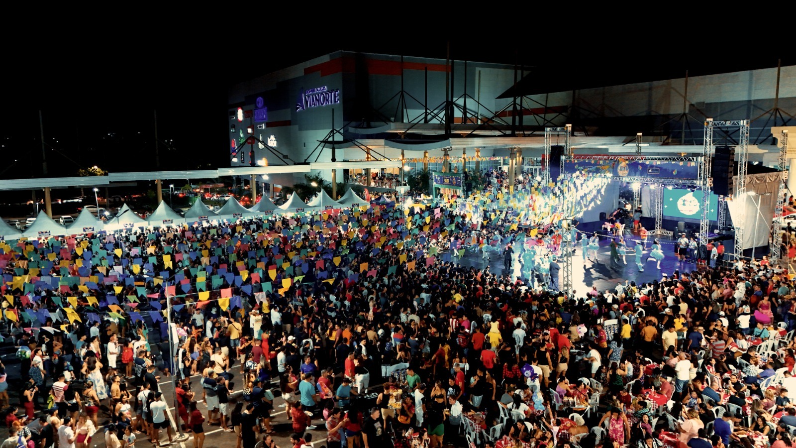Arraial da Alegria 2026 no Shopping Manaus ViaNorte terá programação gratuita em Manaus