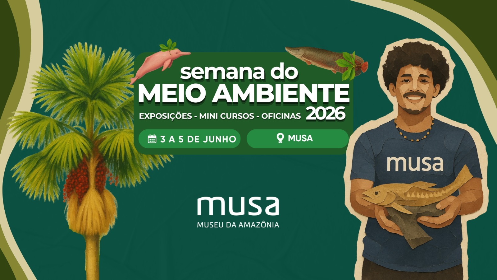 Educação ambiental ganha destaque na programação do MUSA
