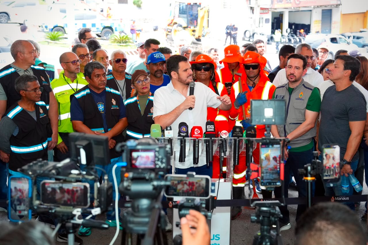 Prefeitura de Manaus intensifica obras e serviços públicos no Cidade de Deus