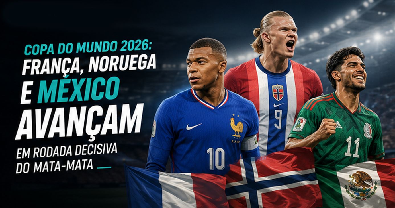 Oitavas da Copa do Mundo ganham novos confrontos