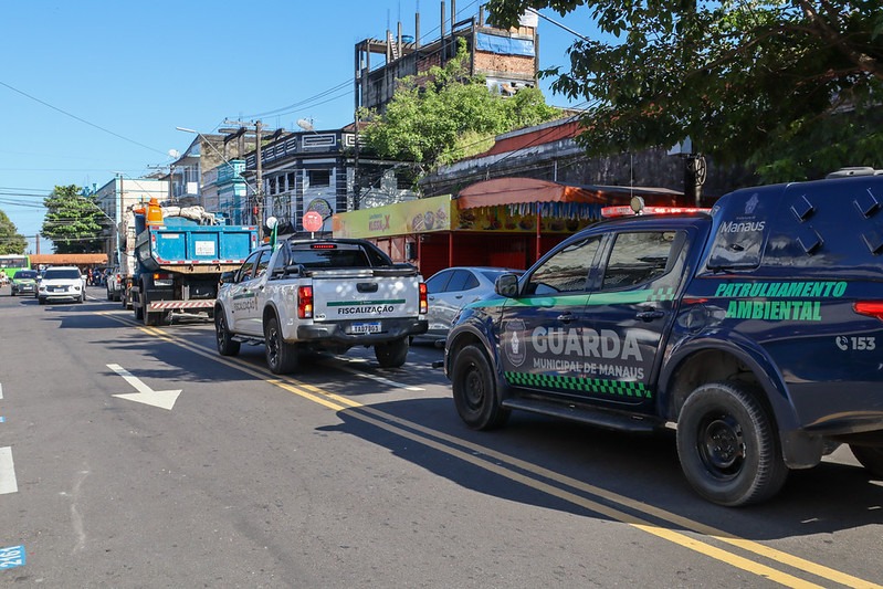 Centro Mais Seguro melhora mobilidade e limpeza em Manaus