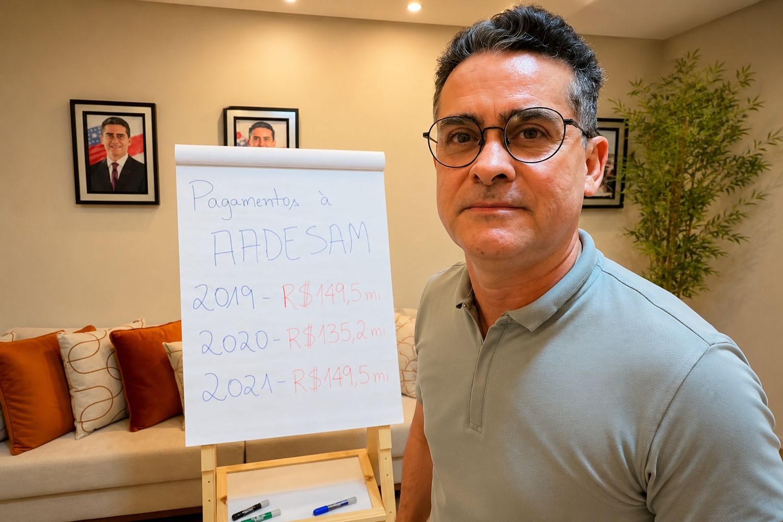 David Almeida busca transparência sobre contratos da AADESAM
