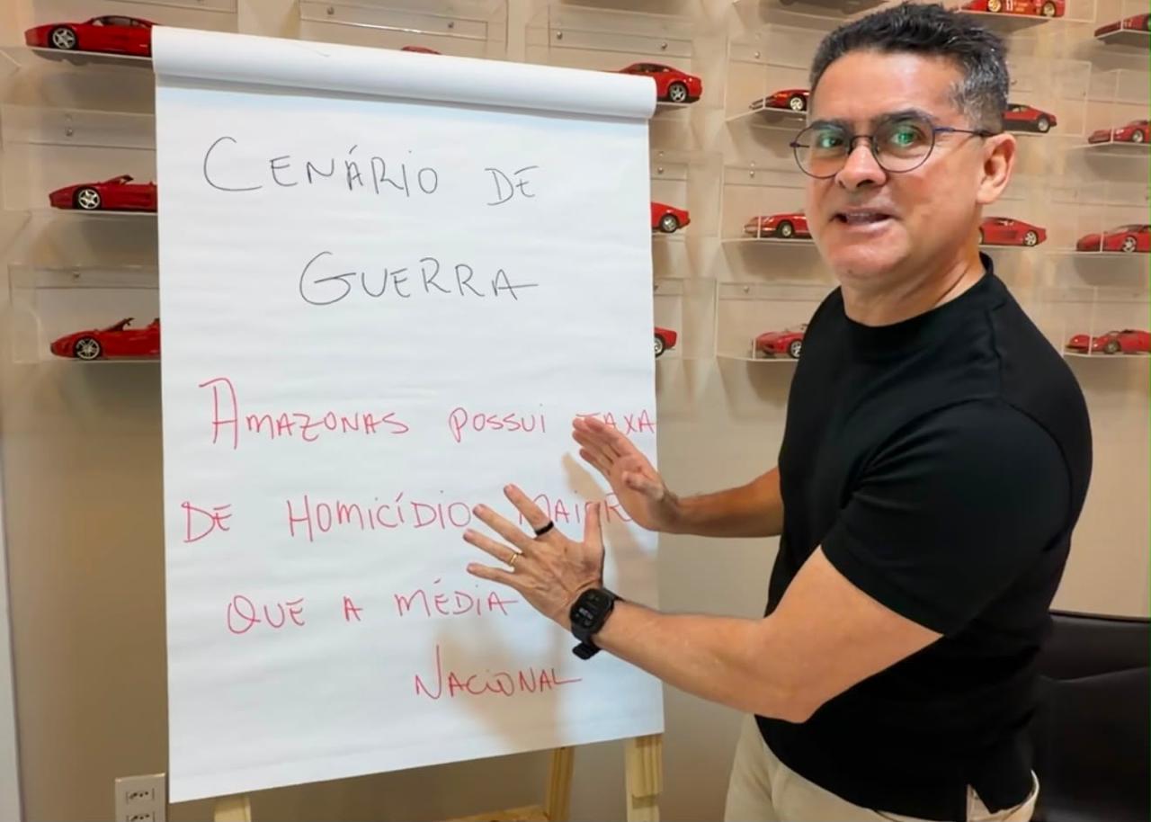 Nova política de segurança é necessária para o Amazonas, afirma David Almeida