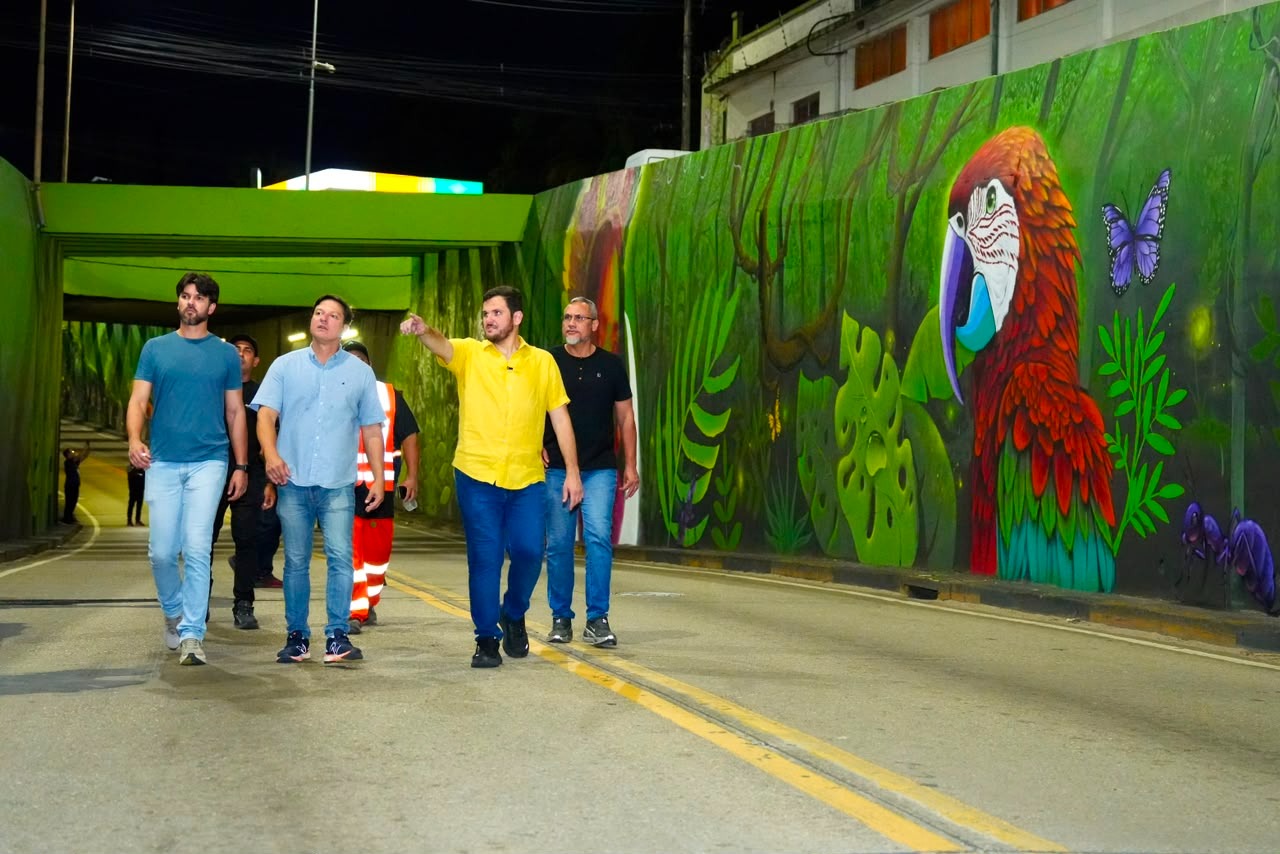 Obra melhora infraestrutura viária de Manaus