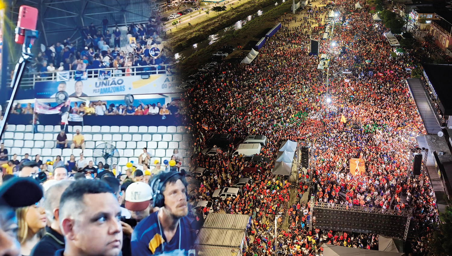 Convenções do Amazonas repercutem nas redes por comparações entre eventos