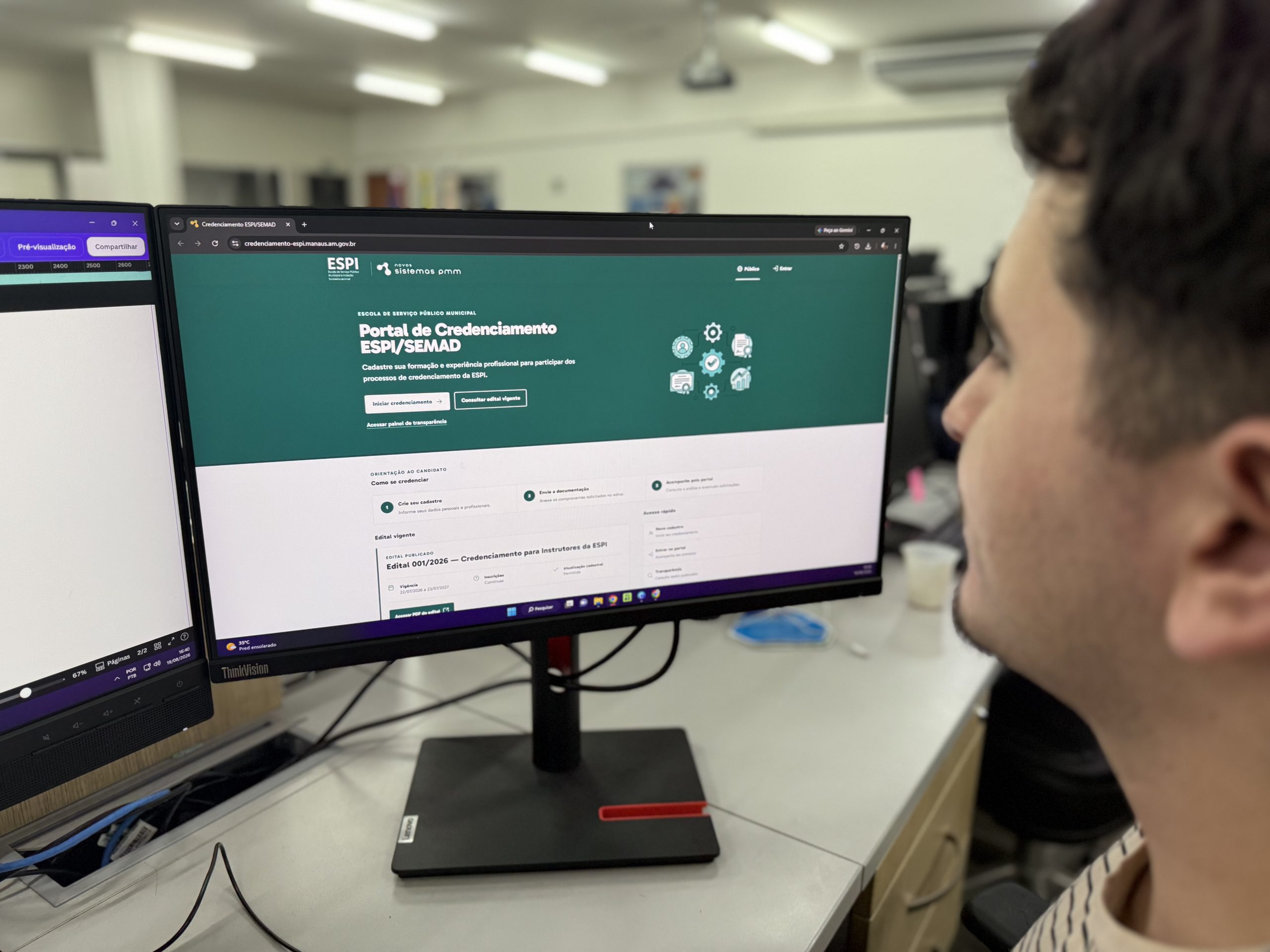 Manaus moderniza credenciamento da Espi com tecnologia