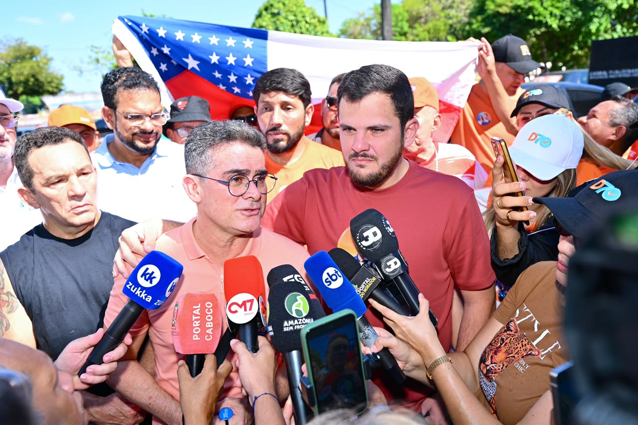 David e Renato percorrem mobilizações em Manaus