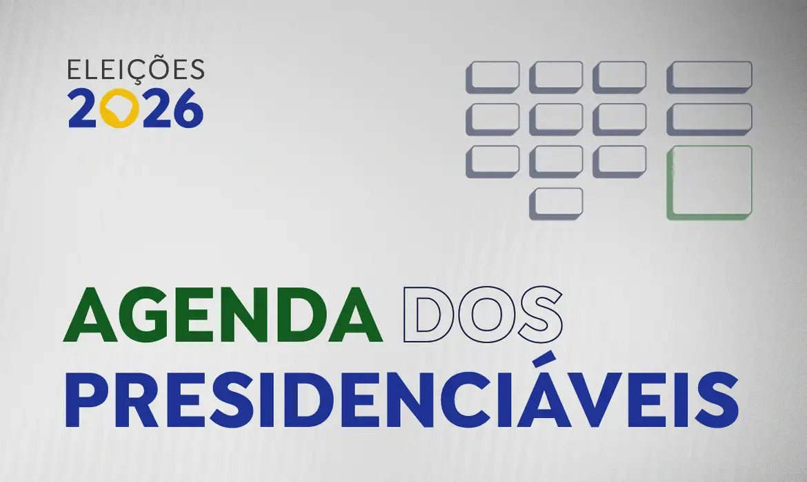 Agenda dos candidatos à Presidência 2026