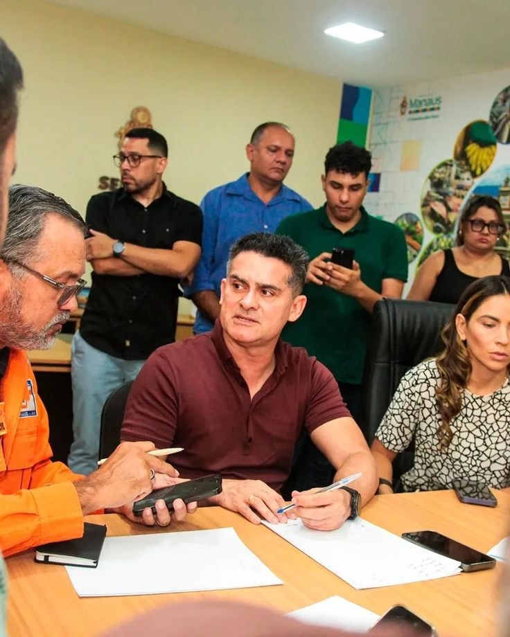 David e Renato percorrem mobilizações em Manaus