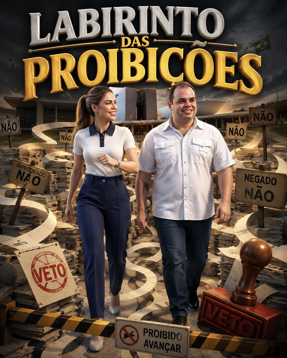 Justiça proíbe promoção no Governo Presente